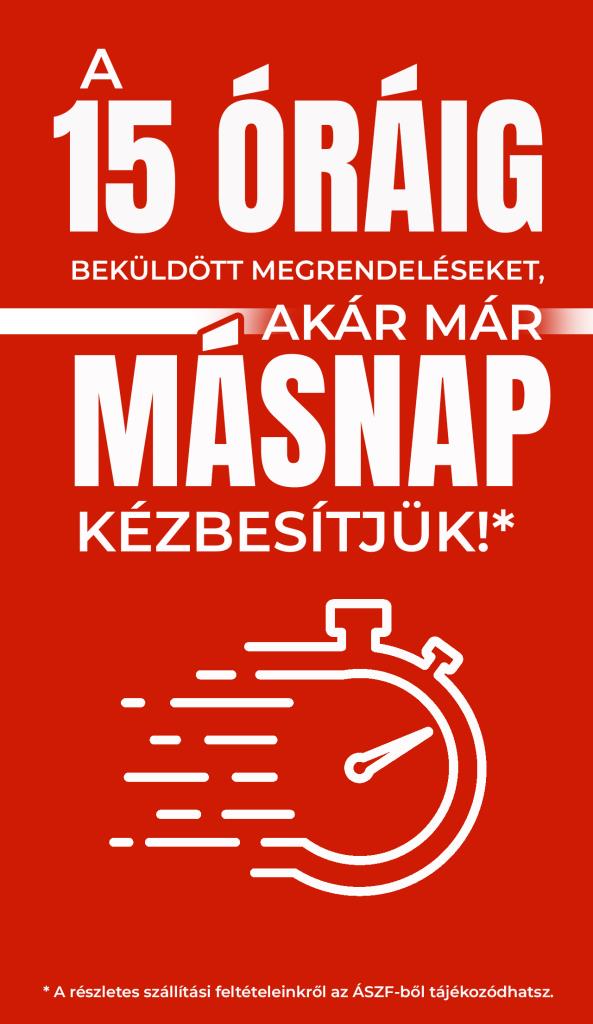 Az ország leggyorsabb kiszállítása